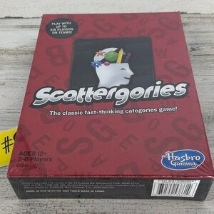 Game of Scattergories Hasbro Parker Brothers Ages 12+ 2-6 Players, NEW Sealed